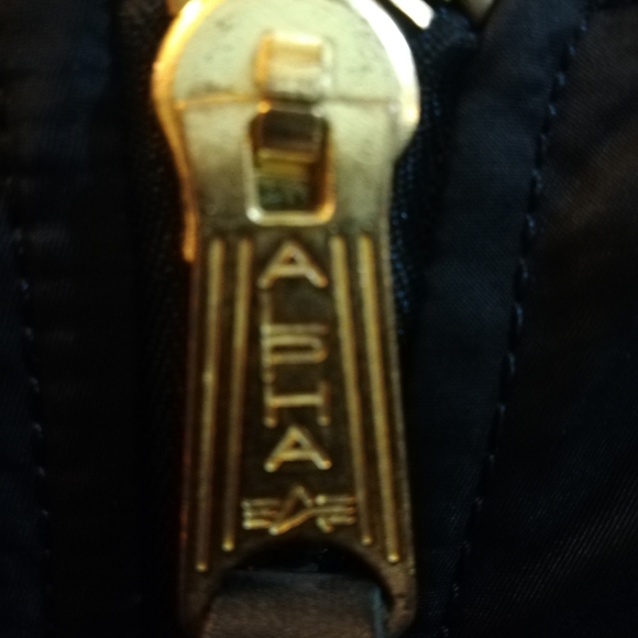NWOT Alpha Industries Flight Jacket - Picture 3 of 4